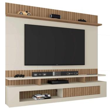 Imagem de Painel Santiago para Tv Até 65 Polegadas 1 Porta Atualle Cor Canelato 