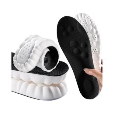 Imagem de Palmilhas Esportivas De Látex Respiráveis Com Absorção De Choque E Sup