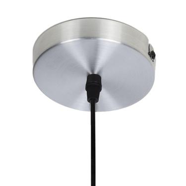 Imagem de Conjunto Para Pendente Kit Base + Soquete E27 Bivolt Prata