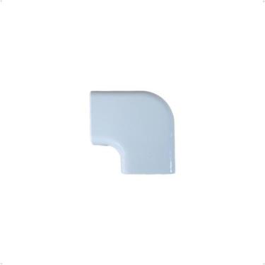 Imagem de Kit 2 Curva Plana 90 De Sobrepôr Canaleta - 60 X 50mm - Perfiltec