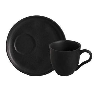 Imagem de Conjunto com 6 Xícaras De Chá Bio 170ml com 6 Pires Descentralizado Pr