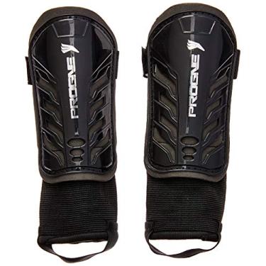 Imagem de Caneleira Futebol Futsal Society Baby Com Tornozeleira - Preta - Par