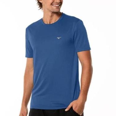 Imagem de Camiseta Mizuno Nirvana Masculina - Azul-Unissex