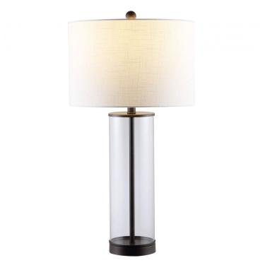 Imagem de Abajur Luminária de Mesa em Vidro Moderna Contemporânea com 73 cm de Altura para Quarto, Sala de Estar, Escritório e Estante, 110V 100W