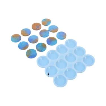 Imagem de Molde De Silicone Para Resina Para DIY: Pingentes De Cristal Para Brin