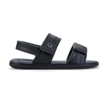 Imagem de Sandália Cartago Masculina Veneto II 12481, Preto, Preto, 40