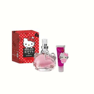Imagem de Kit Hello Kitty 1 Perfume Hello Kitty Estilosa 25 ml + 1 Gloss Hello K