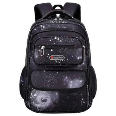Imagem de Mochila Infantil Masculina Bolsa Escolar De Costas Meninos Estojo Fichário Espaçosa Grande-Masculino