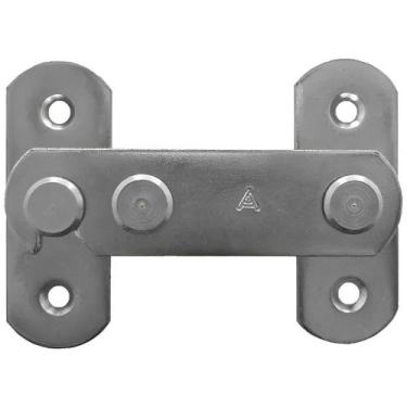 Imagem de Fecho Para Janela Encartelado Zincado 75mm - 067786 - Aliança Fecho Pa