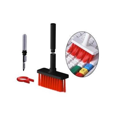 Imagem de Kit de Limpeza para Teclado: 5 em 1 Escova de Limpeza para Teclado e Fone de ouvido
