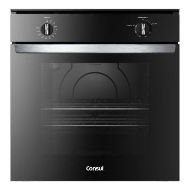 Imagem de Forno A Gas Embutir 78l Preto 220v Grill Cook - Consul 220v Preto