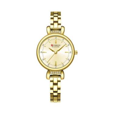 Imagem de Relógio De Quartzo Luxuoso Feminino CURREN, Relógio De Pulso Fashion B