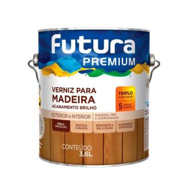 Imagem de Verniz Triplo Filtro Solar Imbuia  Brilhante -3,6 - Futura