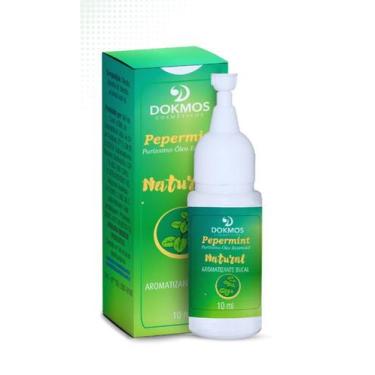 Imagem de Aromatizador Bucal Óleo Essencial Pepermint Hortela Dokmos 10ml - Natu