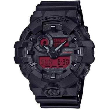 Imagem de Casio G-Shock GA-700BBR-1ADR Black and Bold Red-Masculino