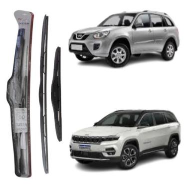Imagem de Palheta limpador parabrisa jeep comander 21- chery tiggo 09- - VETOR (