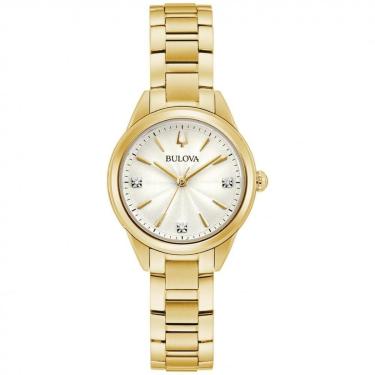 Imagem de Relógio Bulova Clássico Diamante-Feminino