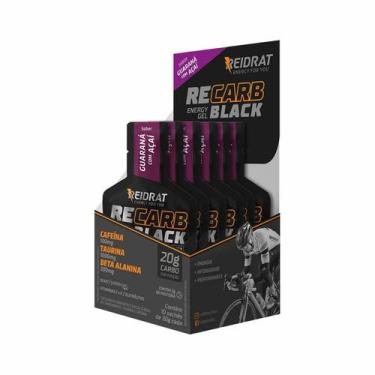 Imagem de Recarb Energy Gel Black Pro Beta - 10 Sachês 30g Guaraná com Açaí - Re