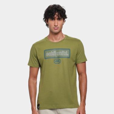 Imagem de Camiseta Ecko Refsd Masculina, Verde, GG