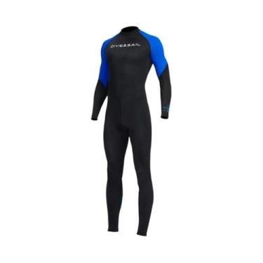 Imagem de Roupa De Mergulho Masculina De Manga Comprida, Protetor Solar, Snorkel
