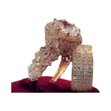 Imagem de Conjunto De Anéis Elegantes De Zircônia Cúbica Para Mulheres, Acessóri