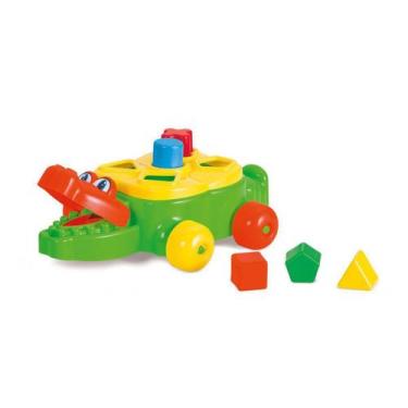 Imagem de Brinquedo Educativo Jacaré Junior Com Blocos - Cor Sortida - TaTeTi