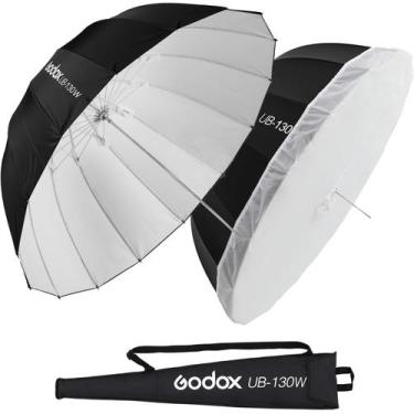 Imagem de Sombrinha Godox Brancade 130cm com difusor