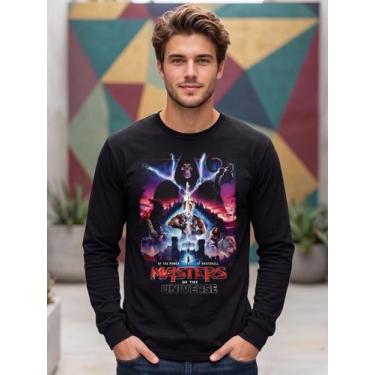 Imagem de Camiseta Manga Longa - He-Man Masters of Universe - Premium Tamanho:GC