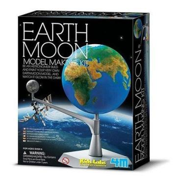Imagem de Brinquedo Educativo - Modelo Terra Lua - Kidzlabs - 4m
