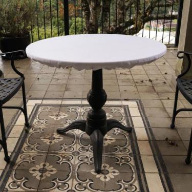Imagem de Capa de Mesa Redonda Moletom com Elástico - 90cm diâmetro - Ateliê Pan