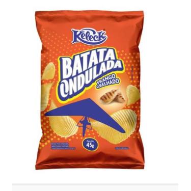 Imagem de Batata ondulada keleck frango grelhado 12 un 45g