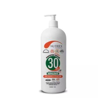 Imagem de Protetor Solar Fps 30 Corporal Com Repelente Nutriex 1L