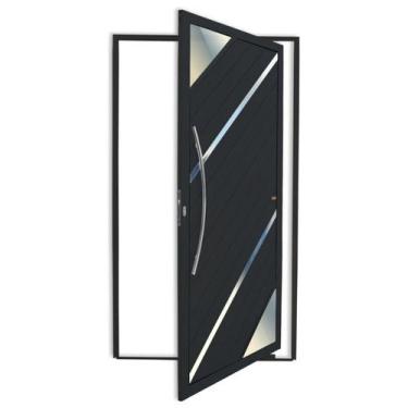 Imagem de Porta Pivotante Lambril Oasis com Puxador Super 210cm x 120cm Brimak A
