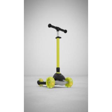 Imagem de Patinete 3 Rodas Dobrável LED Preto - Congratulations Store