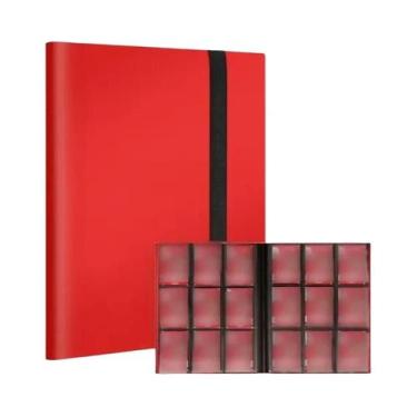 Imagem de Fichário De Cartas Colecionáveis Com 12 Bolsos, Durável Em PP, Capacid