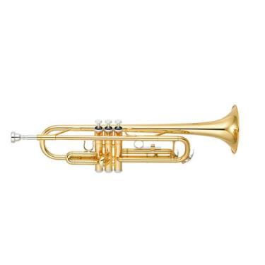 Imagem de Trompete Dourado Yamaha Ytr3335 com Case