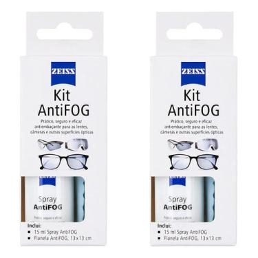 Imagem de Kit Antifog Zeiss para Óculos e Lentes com Spray e Flanela 2