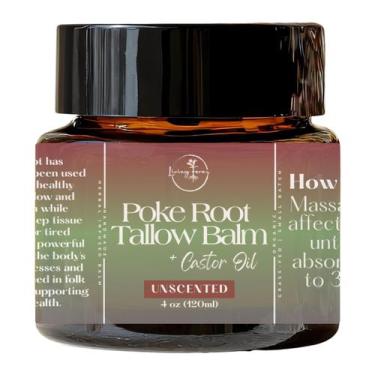 Imagem de Bálsamo Living Farms 120 ml Raiz de Poke + Óleo de Rícino