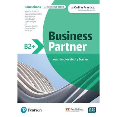 Imagem de Livro - Business Partner B2+ Coursebook + Digital Resources
