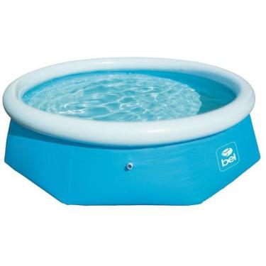 Imagem de Piscina Inflável Bel 2700 Litros 2,44m x 66cm com Kit Reparo