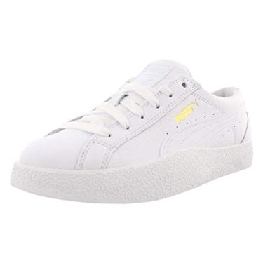 Imagem de Puma - Sapatos femininos Love Tumble Lthr, tamanho: 39 B(M) EUA, cor: PUMA branco/PUMA branco/branco PUMA, Puma branco
