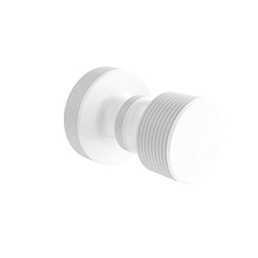 Imagem de Allied Brass FT-20 Foxtrot Collection Gancho Pendurador para Roupão de Parede, Branco Fosco