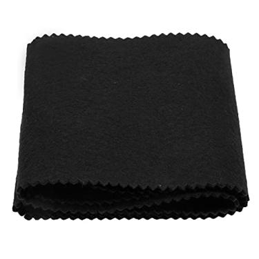 Imagem de Eujgoov Pano para Teclado de Piano, Antipoeira, Absorvente de Umidade, Lavável, Decoração (Preto)