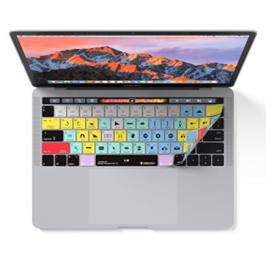Imagem de Capa para teclado Adobe Premiere Pro CC | Capa compatível com Apple MacBook Pro Touch Bar 33.0 cm e 38.1 cm