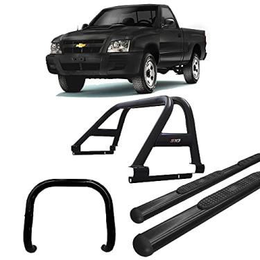 Imagem de Kit Quebra Mato+Santo Ant Duplo+Estr OVAL S10 94/11 PRETO CS