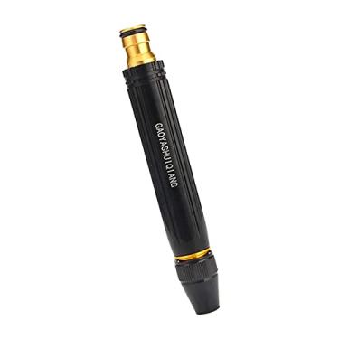 Imagem de Homyl Mangueira de jardim multifuncional Irrigação ajustável padrões acoplador liga de alumínio arruela cabeça de arma para gramado jardim jardim irrigação, A