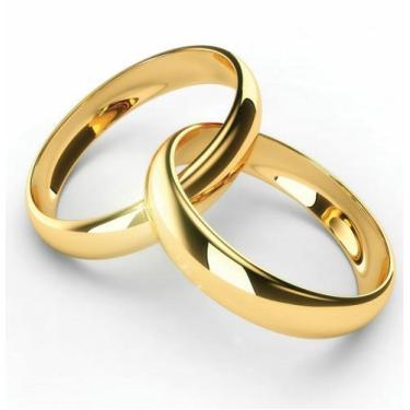Imagem de Aliança Casamento E Noivado De Ouro 18K Abaulada Com 5mm/7G - Vip Joia