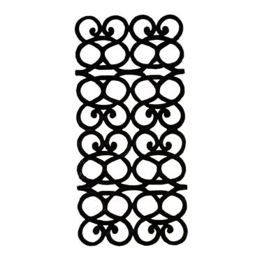 Imagem de Grade Ferro Fundido Inglesa Sacada Varanda Escada 44x92cm