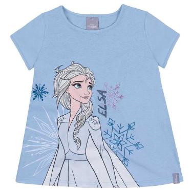 Imagem de Blusa Infantil Manga Curta Estampado Frozen Ii Malwee Ref: 1000087635 10/12