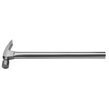 Imagem de Martelo de Unha 16 oz Tramontina Perfil Reto com Cabo Tubular Longo Tramontina